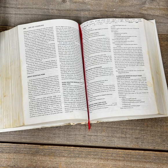 Vintage 1997 Joy of Cooking Cookbook: White Kitchen Decor - Picture 5 of 9